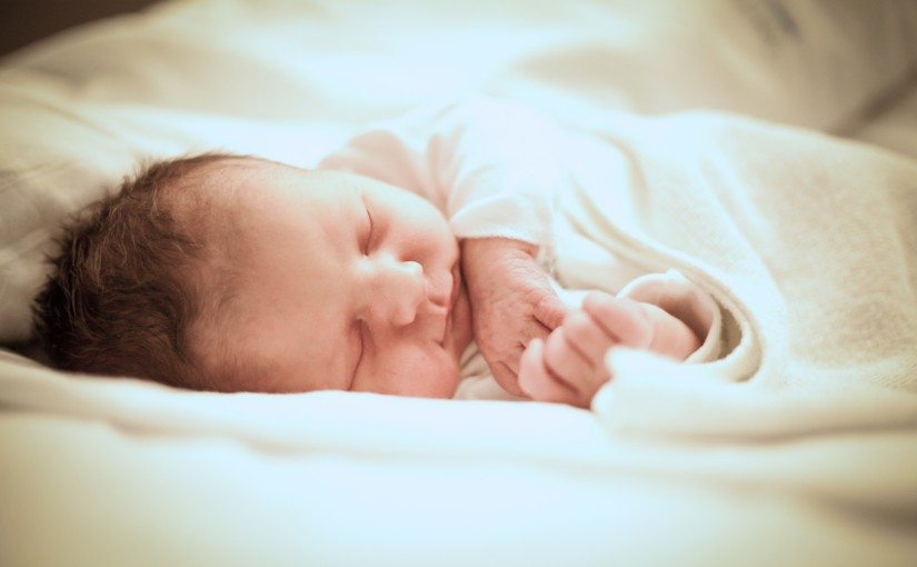“Sleeping Newborn Infant” by Magnus Manske licensed under CC by 2.0 Generic