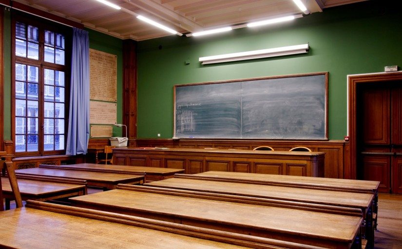 Main room of the École nationale des chartes, Paris. © Marie-Lan Nguyen / Wikimedia Commons / CC-BY 2.5. From Nick Byrd's "Grad School, Part 2: Academic Jobs"