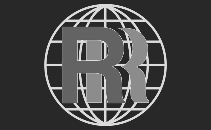 The Religiosity and Reflection Research Project logo: Two letter Rs in front of a globe.